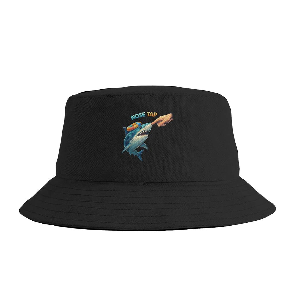 Funny Boop Shark Meme Bucket Hat For Unisex FisherUnisex Hats Vintage Fishing Caps Portable Street Style Printed Sun Hats