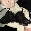Pure desire wind strap lace underwear women's suit sexy small breasts gather without steel ring upper support special bra cover