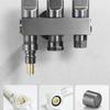 MDNG Triple Outlet Angle Valve Faucet