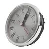Silver Romerska Siffror Klockinsats 65mm Diameter Ersättning DIY-Tillbehör