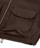 Ironyporno Whiteline 86-Iro086 [Renewal] Cruelty-Free Single Collared Leather Jacket Brown