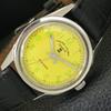 FAVRE LEUBA SEA KING HAND-WINDING 111 VINTAGE SWISS MENS YELLOW WATCH A702003-5 R208-a702003