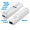 A Pair Remote Controller with Nunchuck Controller for Wii Games Control for Wii Console Wireless Gamepad with Motion Plus