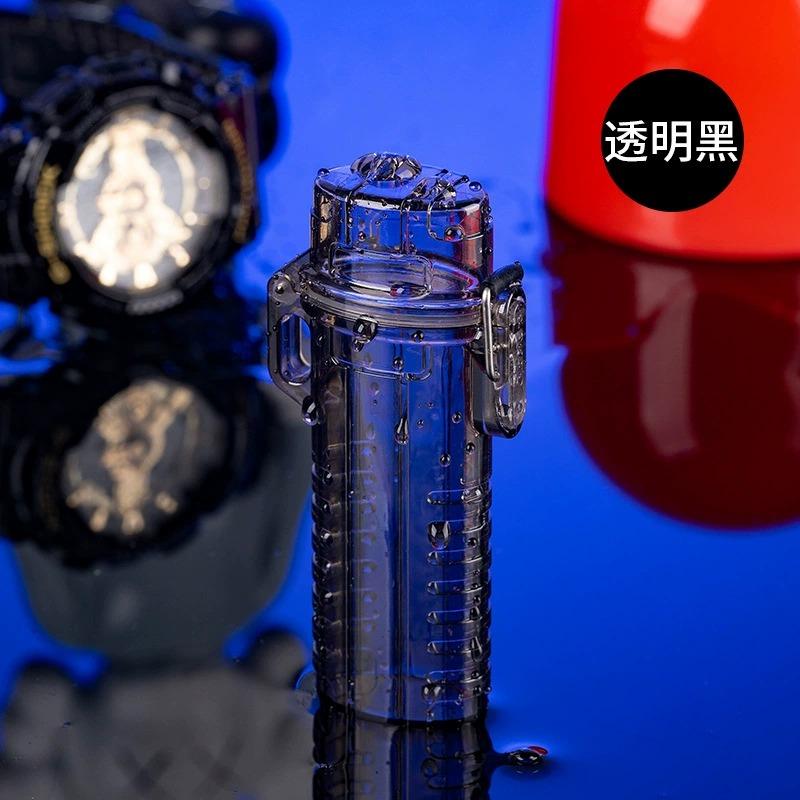 Ordinary lighter waterproof lighter box cigarette box lighter clip