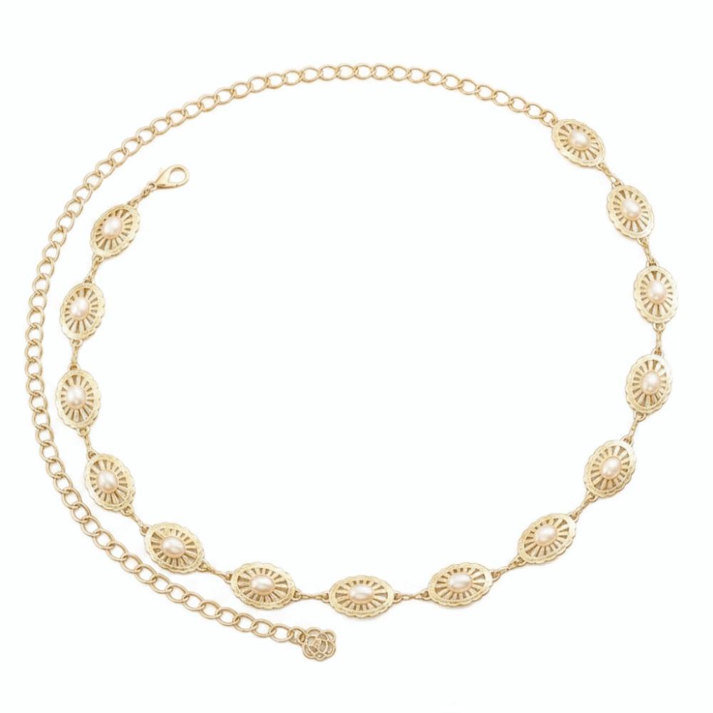 Minimalist Metal Chain Waist Belt Retro Luxury Body Chain Women's Waist Chain Women’s Daily