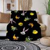 "Looney Tunes Character Phone Case Cover"Blanket Flannel Throw Blanket for Sofa, Bed, Travel, Camping, Office