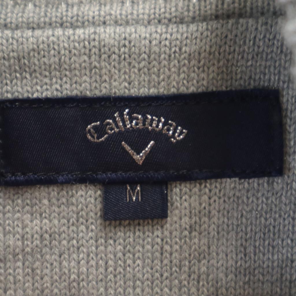 Callaway Long sleeve turtleneck sweater M gray Knit Golf Men's Used