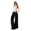 Spring 2026 Women's American Fashion Wide-Leg Jeans - Mid-Waist, Drapey, Slimming, Comfortable, Trendy, Floor-Length.