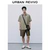 UR 2026 Autumn Men's Elastic Waist Drawstring Shorts UMM660036