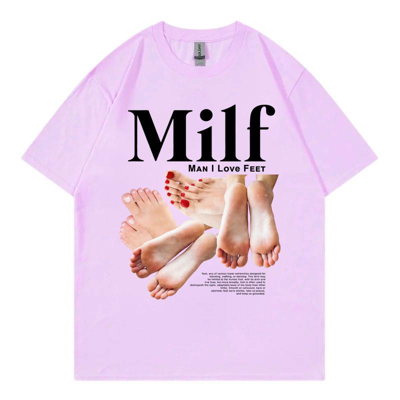 Man I Love Feet Funny Meme Graphic T Shirts High Quality Fashion Short Sleeve Tshirt Men Women Casual Loose Tshirts Streetwear