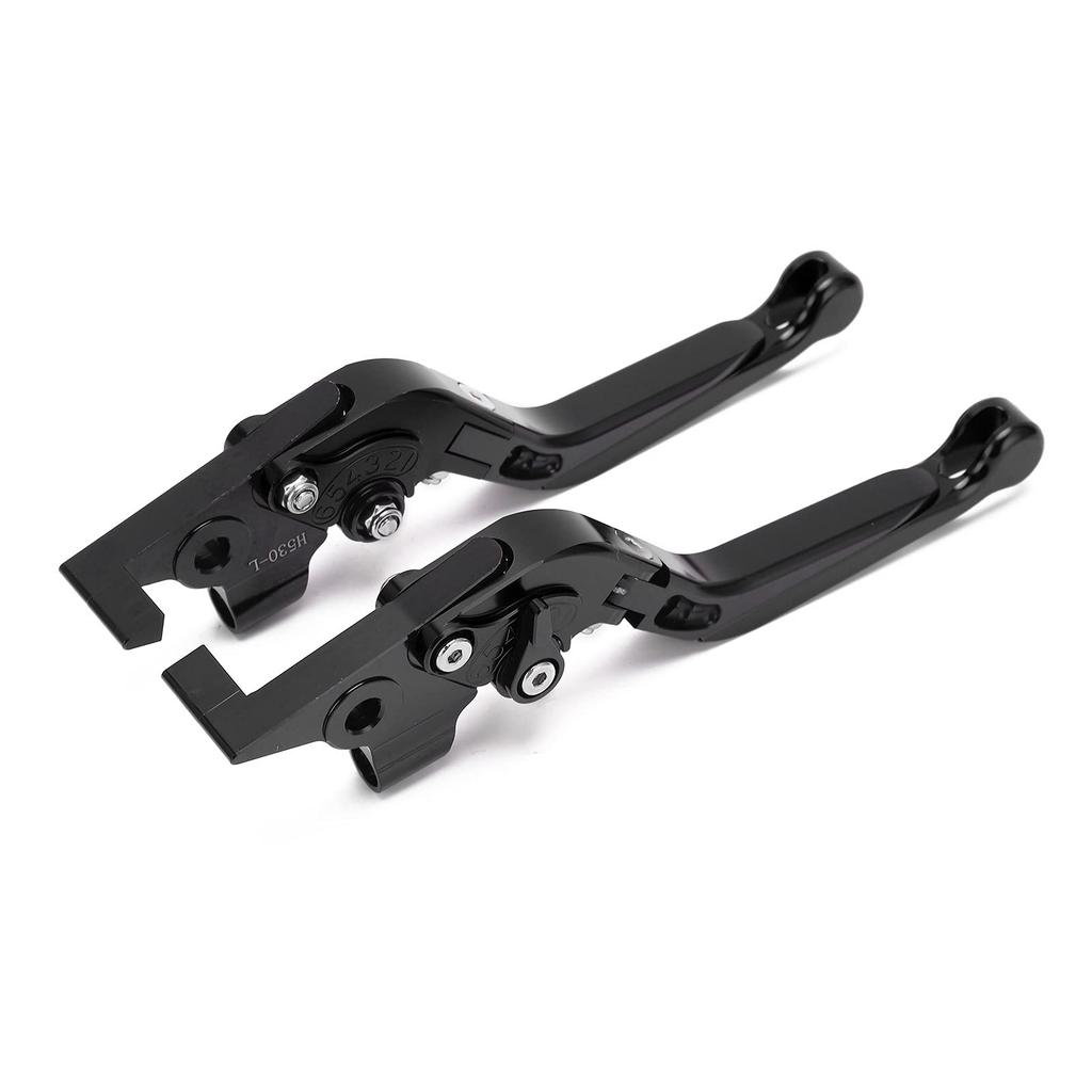 Akozon Justerbara Bromshandtag för TMAX 530/560 CNC Aluminiumlegering Ersättning, Förbättrad Bromsrespons, Hållbara och Snygga (Svart)