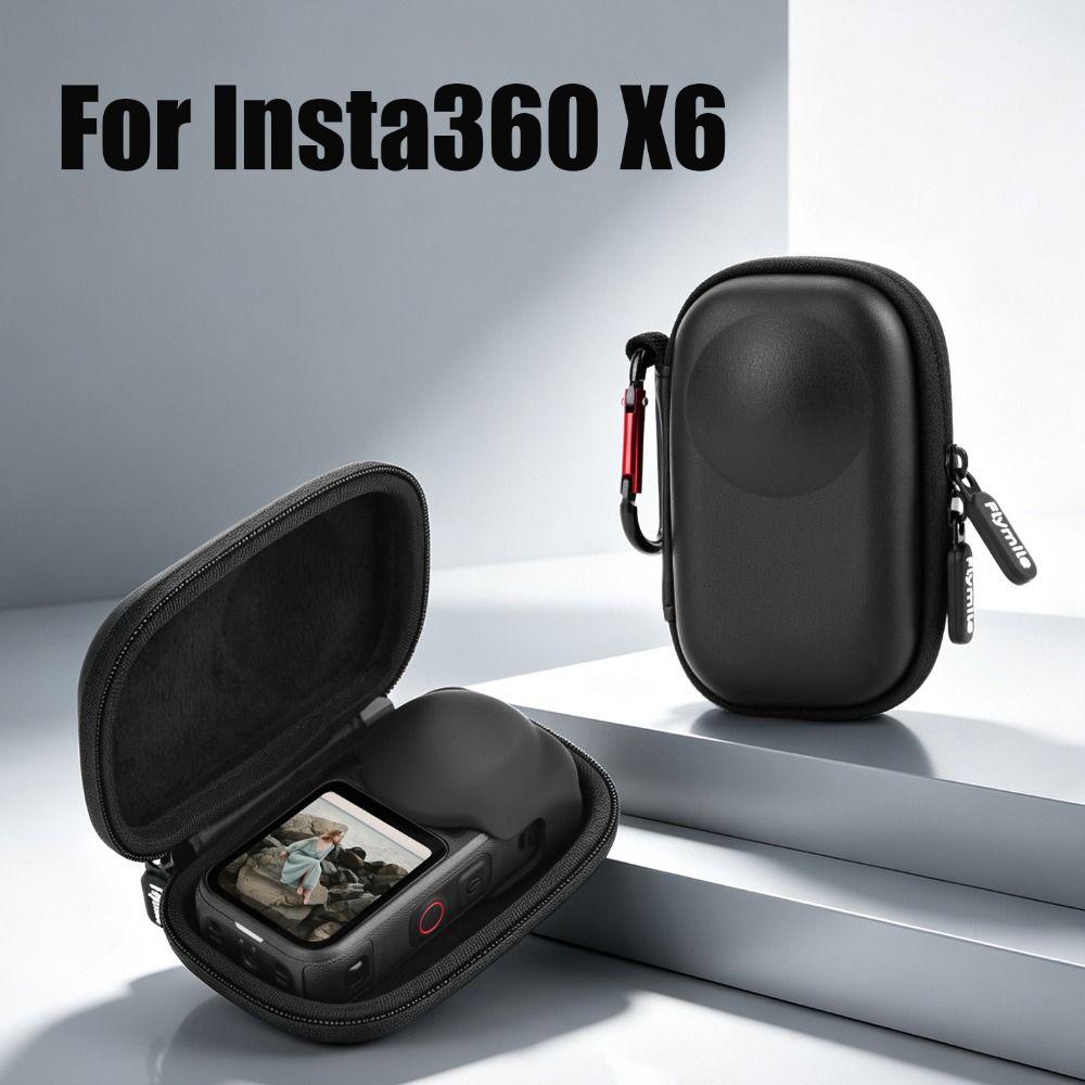 Portable Camera Mini Body Bag Protective Storage Bag for Insta360 X6 Action Camera Accessories