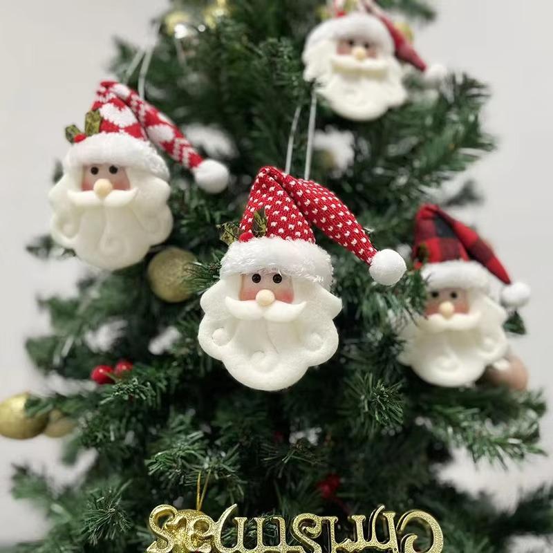 Christmas Decoration Santa Claus Christmas Tree Hanging Decoration Good Guy Pendant Christmas Tree Scene Decoration Pendant