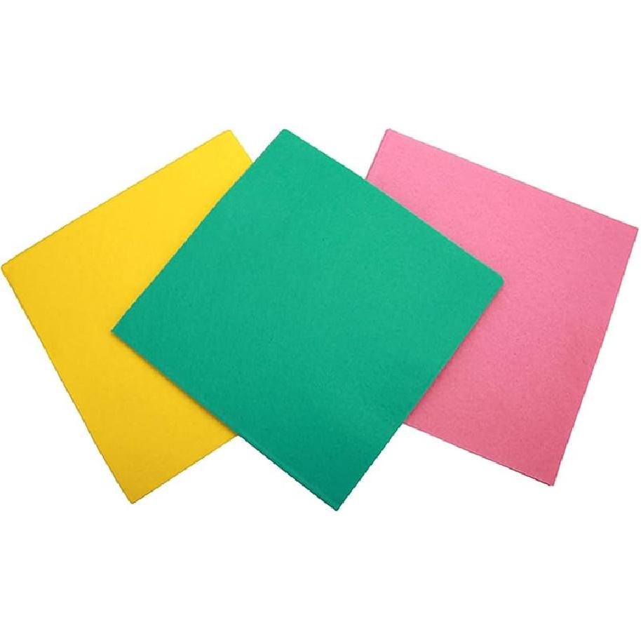 Non-Woven Absorbent Kitchen Cleaning Cloth Dish Cloths for Washing Dishes No Odor, Reusable Cleaning Cloths for Kitchen – Absorbent Dish Cloth Hand 38cm