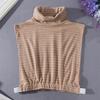 Autumn/Winter Half High Turtleneck Fake Collar Korean Striped Casual Detachable Collar Neck Scarf Cover Pullover Collars