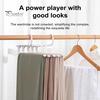 Pants Hanger with Rotatable Hook Strong Load-bearing Telescopic Folding Multifunctional Pants Rack Trousers Hanger