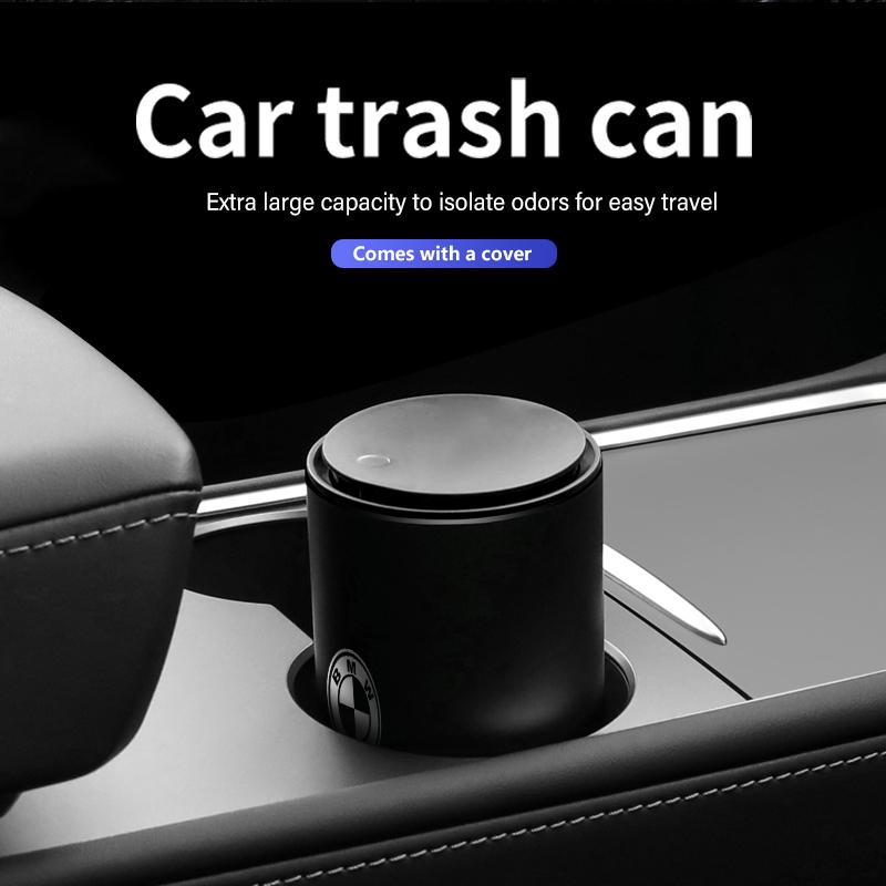 Car Trash Can Organizer Garbage Holder Storage Box Accessories For BMW E46 E90 E60 F10 E39 F30 E36 E87 E90 E30 E53 F31 E92