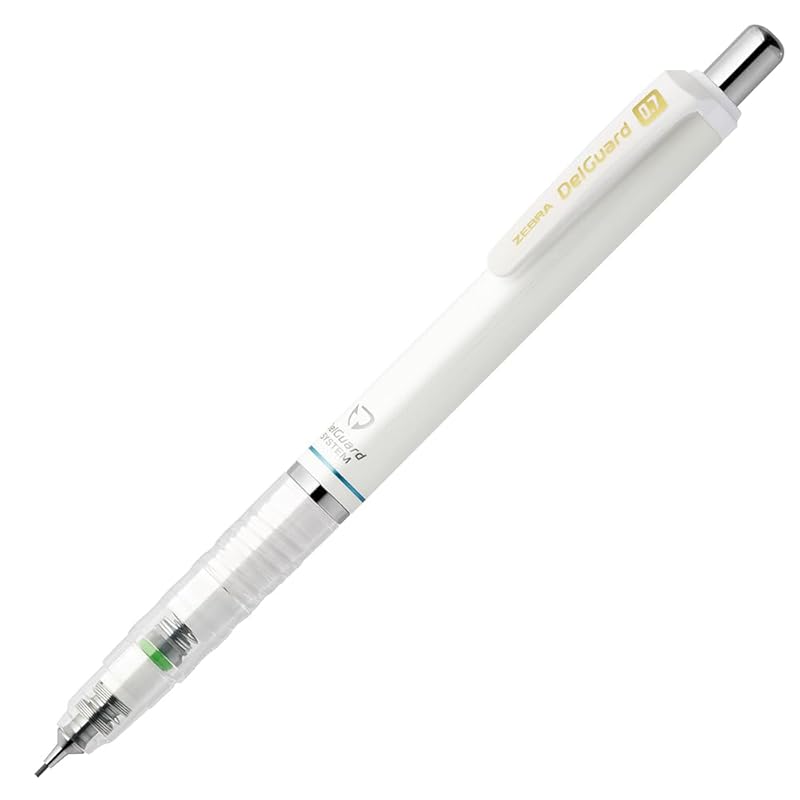 

zebra mechanical pencil delgado 0.7mm white P-MAB85-N2-W