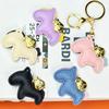 Money Soon In the New Year, Leather Bag Pendant, Cartoon Pony Keychain Pendant, Couple Love Pony Accessories