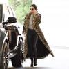 Winter Super Long Imitation Fur Coat Women's Extended To Ankle Thin Coat