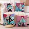 Psychocuties Mimi Pillow Case Living Room Sofa Decorative Cushion Cover Simple Household Light Luxury Printed Pillow
