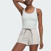 Adidas Solid Color Strapless Sleeveless Tank Top Women tops White HS9061