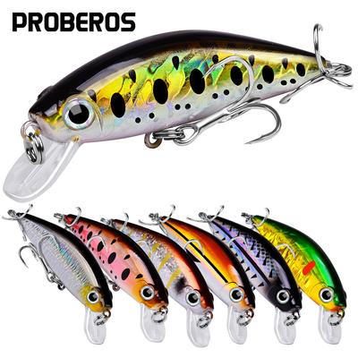 PROBEROS Lure Bait Slow Sinking Minnow 3g/4.5cm Bionic False Bait New Lure