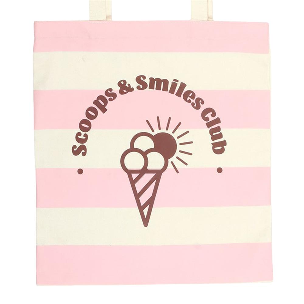 Something Different Scoops & Smiles Club Polycotton Tote Bag