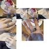 Stylish Adjustable Open Ring For Women With Dazzling Starry Diamond Design For 2024