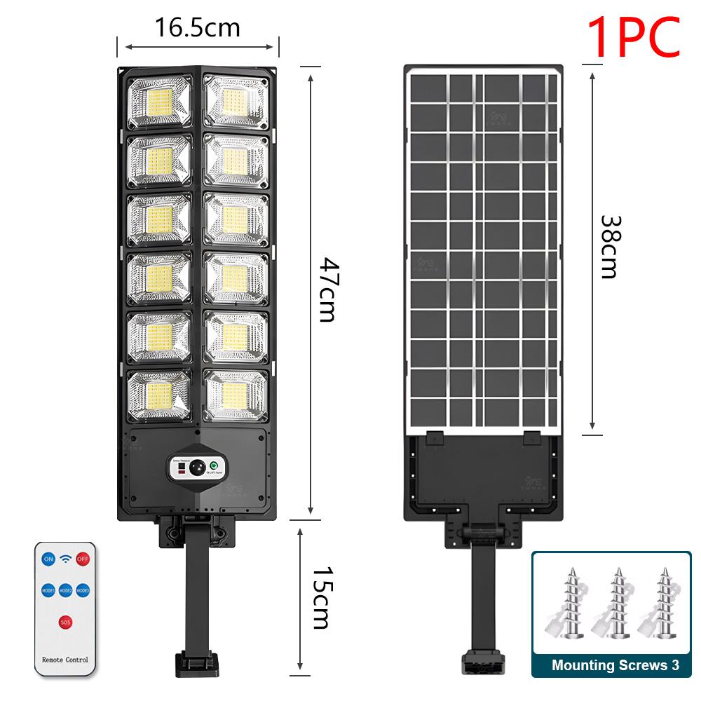 8000W Solar lights Outdoor Waterproof Powerful Outdoor Solar Lamp Remote Control Flood Light Solar Wall Street Lamp Garden Lamp