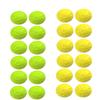 Gentle Touch Training Pickleballs for Practice, 12 Pack High Bounce Dimpled Game Balls with Carry Bag for Indoor Outdoor Warmups Use