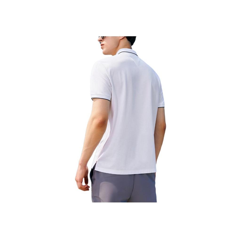 New FILA Polo Shirt Men's Standard White F51M523102F-WT