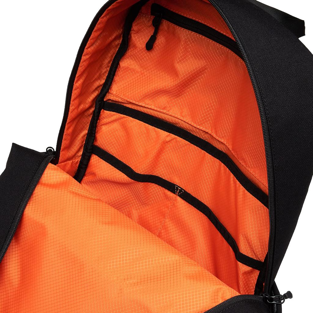 Backpack Unisex Large Capacity Backpack Cushion Casual Simple Visibility Nylon Standard Commuting To School Red One Size [Beams Design] (M) [ROUTINE]