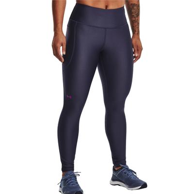 Under Armour HeatGear No-Slip Waistband Leggings, Womens Purple Leggings