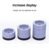 4 Stück Anti-Vibrations-Pads Waschmaschine Gummifüße Beine Matte Anti-Vibrations-Pad Universal Slipstop Silent Leg Base für Möbel