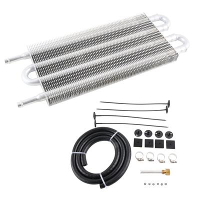 Kit Universal de Radiador de Óleo de Alumínio de 4 Fileiras 6 Fileiras 8 Fileiras Radiador de Óleo Carro Transmissão Automática Conversor de Radiador Automático-Manual Peças Automotivas