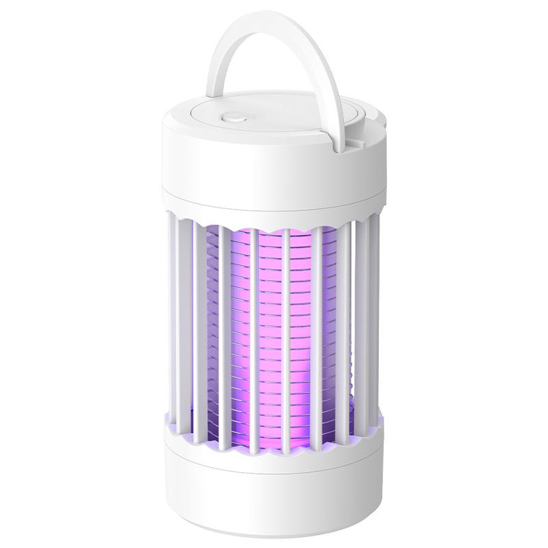 Electric USB Mosquito Killer Lamp: Outdoor Household Repellent with Suction Trap and Shock Technology.