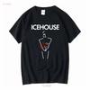 Icehouse Man of Colours Rockband Herren Baumwolle Schwarz T-Shirt S 5XL lange oder kurze Ärmel vintage Gewaschen streetwear Stilvoll