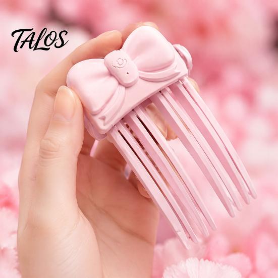 Ferramenta de Volumizar Cabelo Clipe Elétrico Aquecido para Volume, 2 Configurações de Calor Acessório de Styling Volumizante Recarregável Pente para Levantar Raízes Franjas para Cabelos Finos Lisos