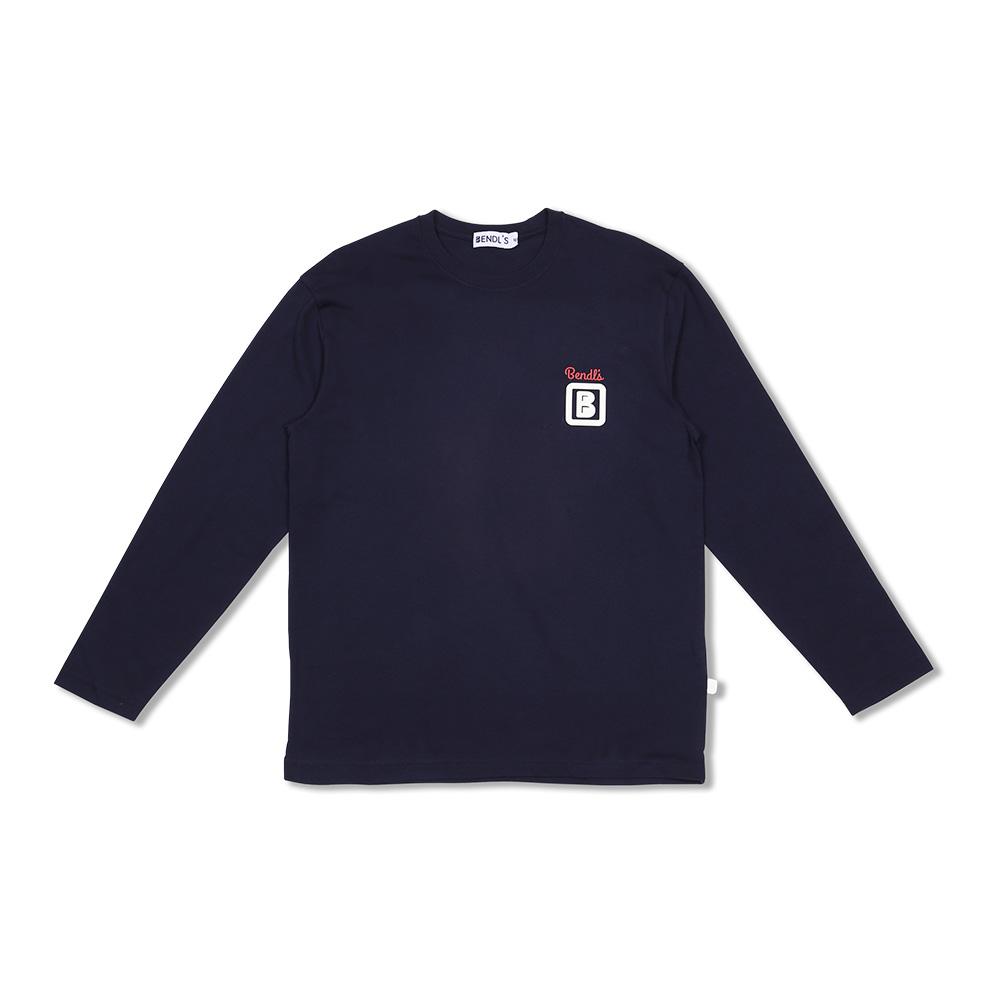 Bendles Sticker T-Shirt - Navy Navy/L