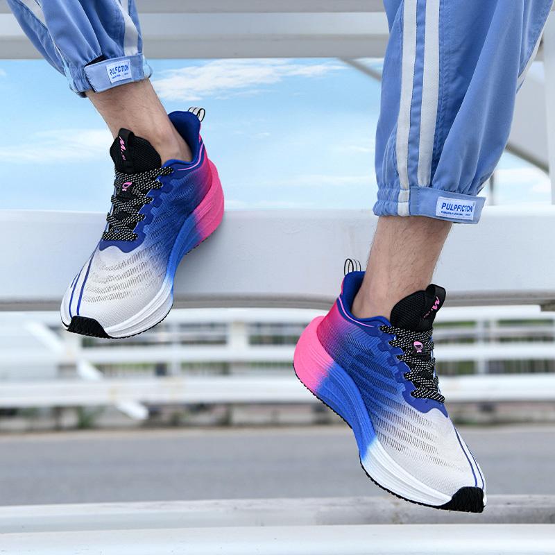 Męskie buty do biegania Oddychające męskie sportowe trampki Sznurowane Komfortowe buty do chodzenia na co dzień Sportowe obuwie treningowe