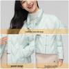XueZhongFei Women's New Chinese Style Stand Collar Down Jacket