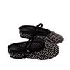 Mid Heel Flat with Modern Slippers Summer Outside Hollow 2025 Fashion Ladies Shoes Pull On Shallow Fashion Slippers Chinelos