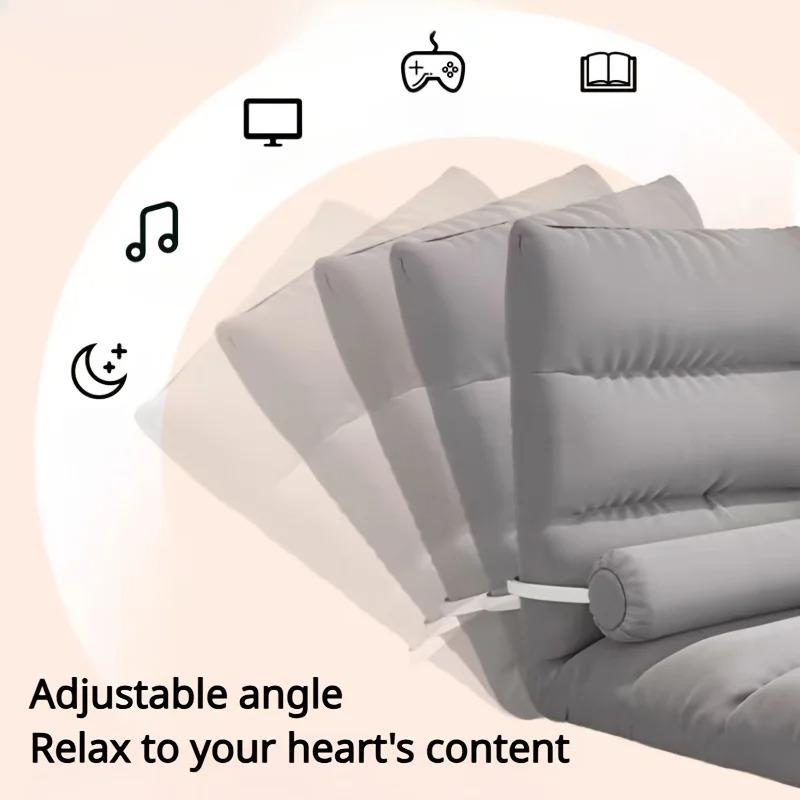 Verstellbarer Klapp-Sofa-Stuhl, Vielseitiger Lounge-Sitz für Wohnzimmer, Schlafzimmer, Büro, Wohnmobil & Auto