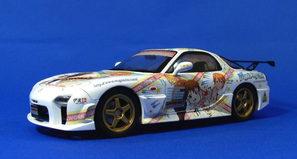 Aoshima Bunka Kyozaisha Itasha FD3S A Spec TYPE 1/24 No.SP WORKING!! RX-7 GT-CONCEPT