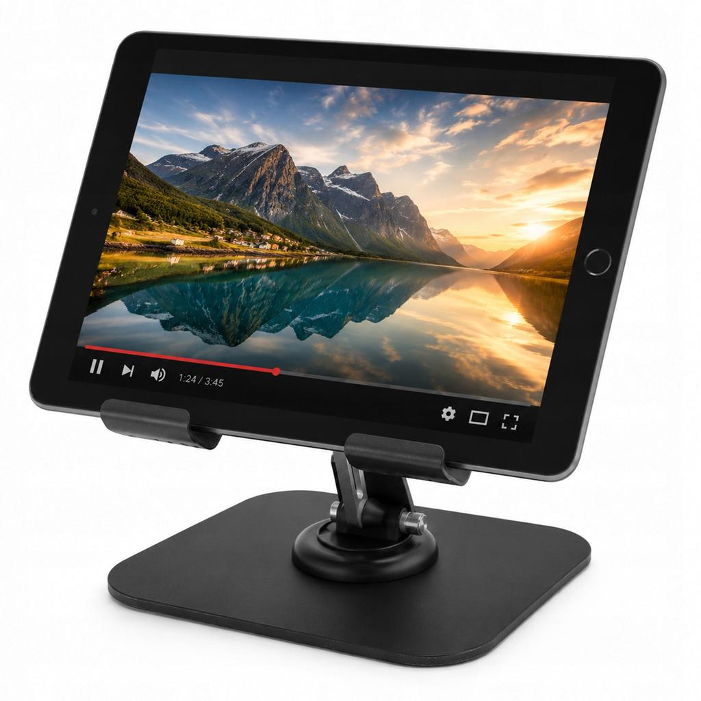 [PACZA] Tablet stand, holder, t-ballet stand, smartphone, swivel O279