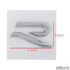 AABIO1 6.2x3.6cm ABS Car Body Sticker Rear Trunk Emblem for Volkswagen Golf 5 6 7 8 MK8 MK6 MK7  Scirocco Passat Beetle Jetta R36 R32