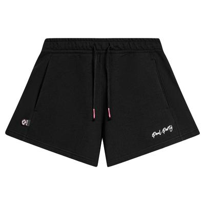 Li Ning Sports Life Series League Of Legends Pool Party Collaboration Letter Print Loose Sports Casual Shorts Women Shorts Black AKST832-2