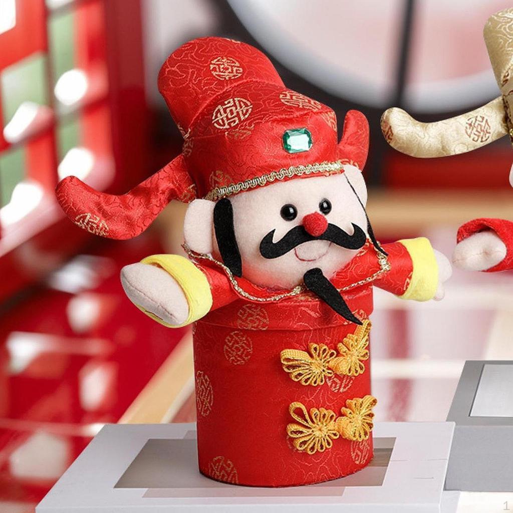 Lucky God Candy Box of Wealth Gift for Family Friends Year Decor Spring Festival