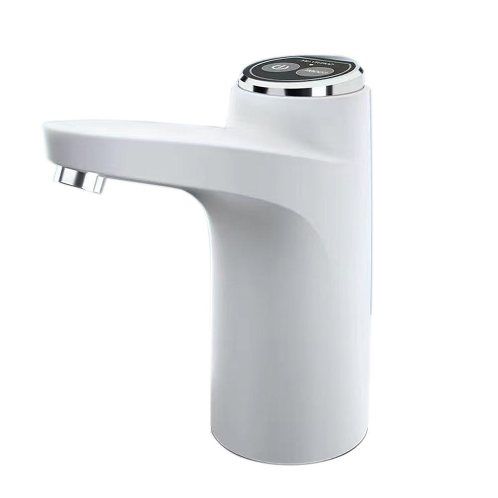 

Портативный 5-галлонный диспенсер для воды, универсальный диспенсер для бутылок объемом 2,5, 3 и 5 галлонов, насос для бутылок с водой с зарядкой через USB белый